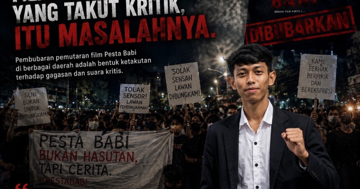 Negara Takut Film, Demokrasi Sedang Sekarat